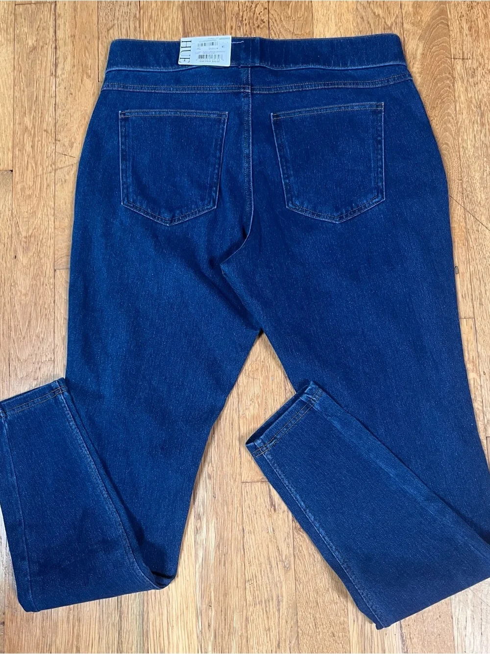 HUE Indigo Stretch Jeggings